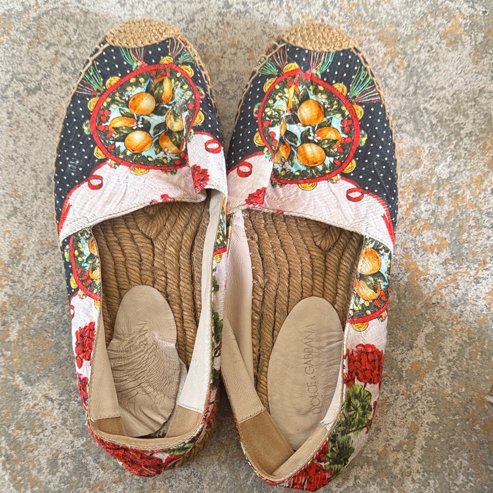 Dolce & Gabbana Multicolor Espadrilles